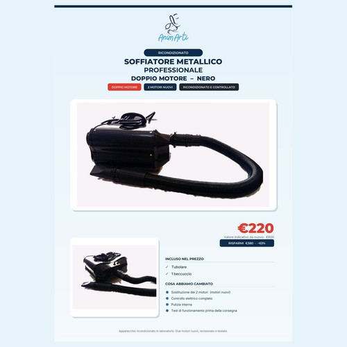 Soffiatore per cani